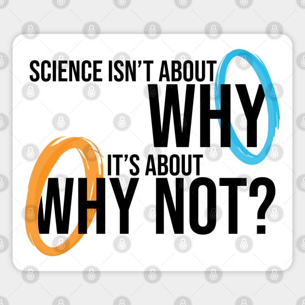 Science: Why Not? Magnet by fashionsforfans